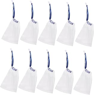 Operitacx 40 Pçs Rede De Espumar Rede De Espumar Limpador Facial Sabonete De Espuma De Viagem Bucha De Bolha Bolha Rede De Sabão Bolsa De Rede De Sabão Bolsa De Cordão Pequena Bolsa De