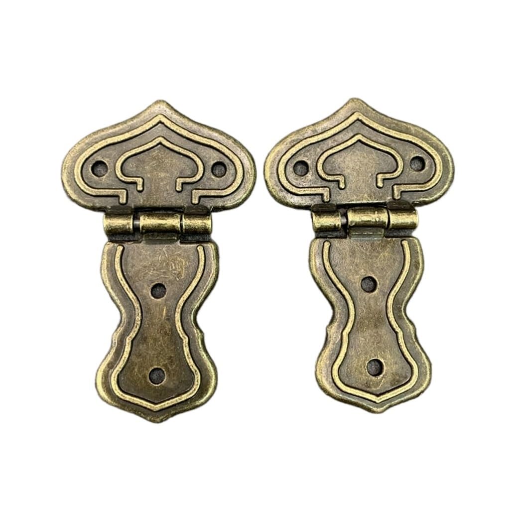 Charnières boîte à bijoux bronze antique lot de 10 pièces de rechange