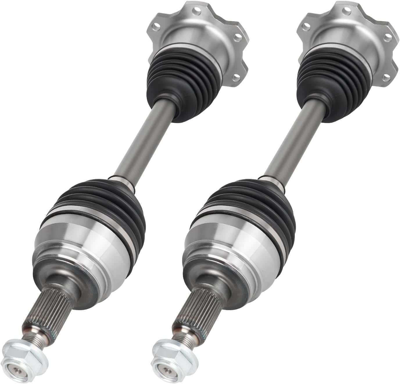 TadaMark 2PCs Front CV Axle Shaft Assembly Fit for Chevy Silverado 1500 Suburban Tahoe 07-20, for GMC Sierra 1500 Yukon 07-20, for Cadillac Escalade 07-20, 4WD AWD, 6 LUGS, Left and Right Side