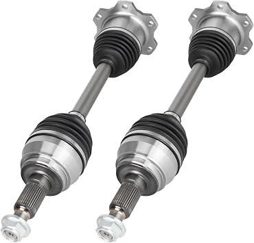 TadaMark Set of 2 Front Left & Right CV Axle Shaft Assembly 4WD/AWD 6 LUGS