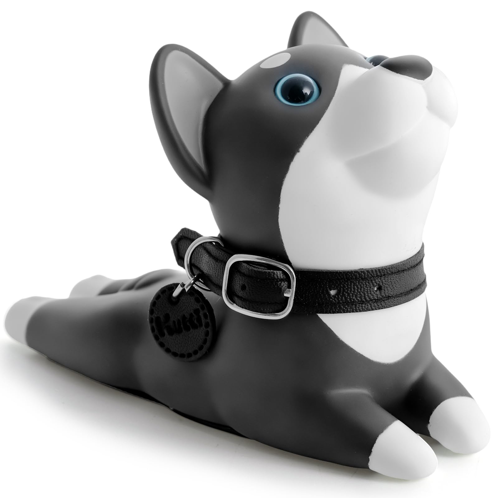 DomeStar Cute Dog Door Stopper, Shiba Inu Door Stop Decorative Animal Doorstop Wedge for Home and Office, Brown