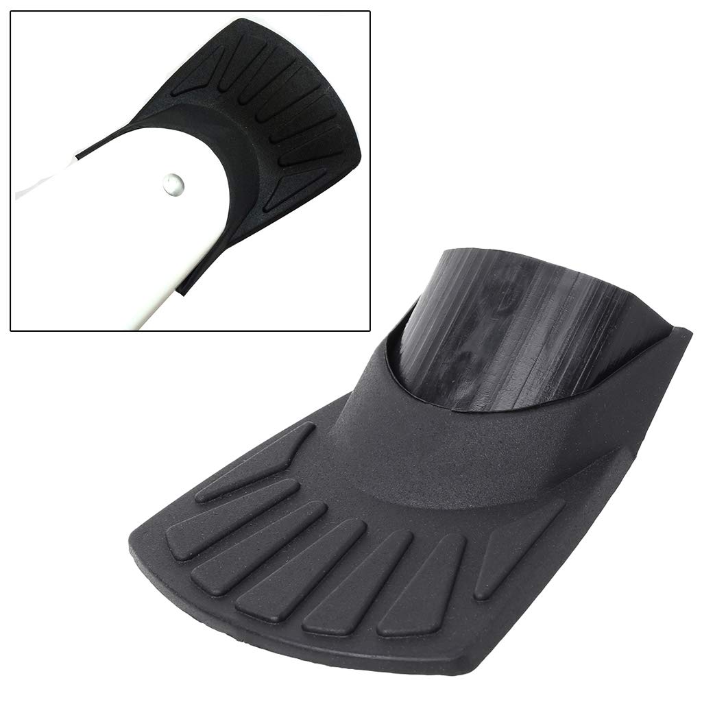Protecteur De Selle De Vélo En Plastique Forme Queue De Poisson - Accessoire Décoratif Et Anti-rayures Pour Guidon - Noir