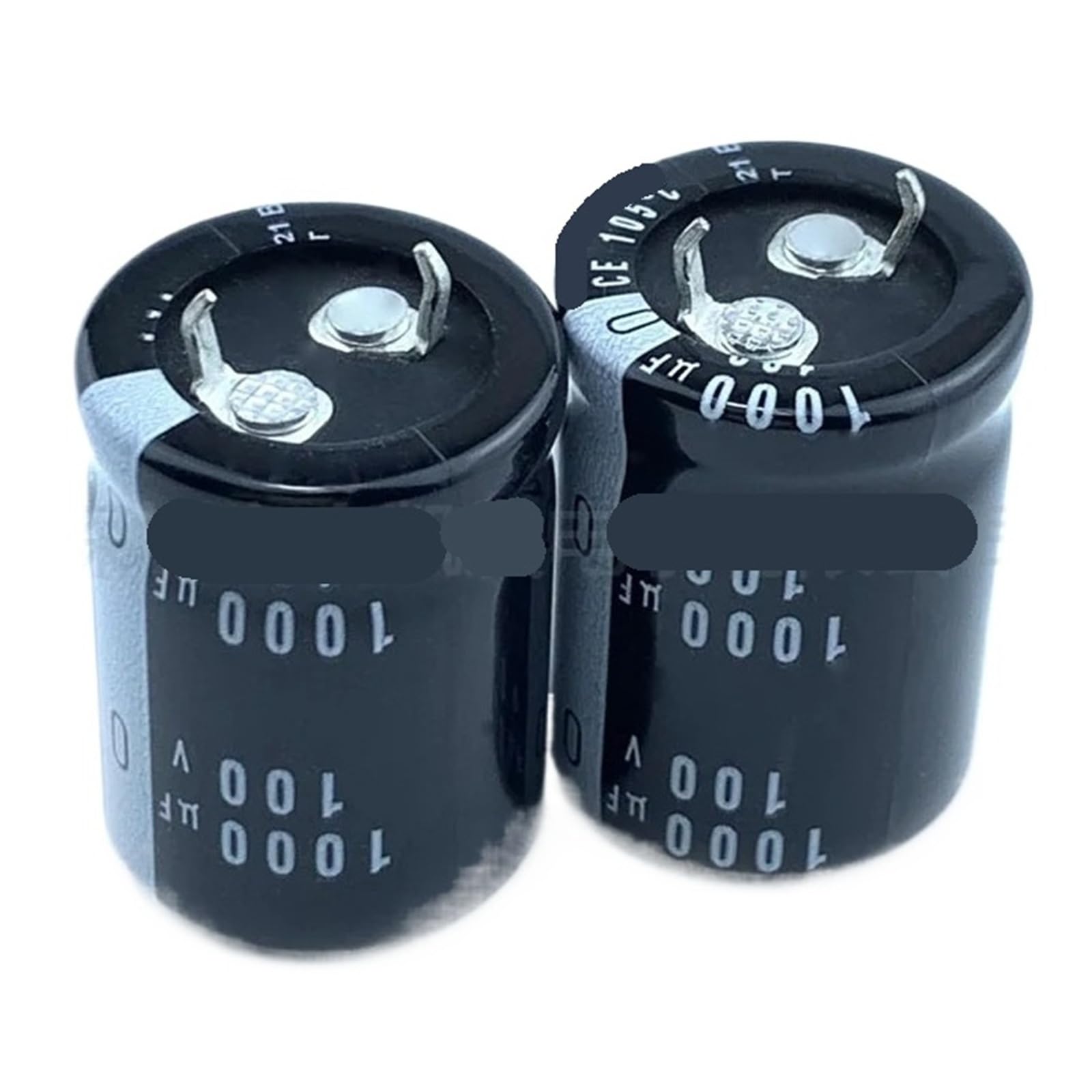 Condensateur 100V 1000uF 25x30 de rechange pour alimentation et soudure