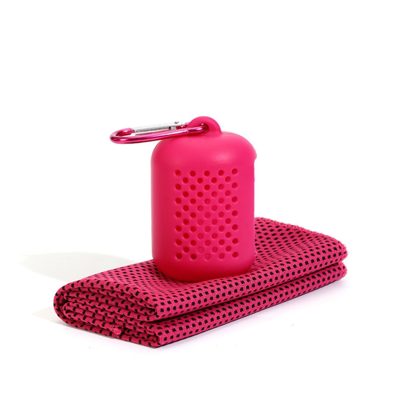 Limtula Multipurpose Sports Cooling Towel Light Weight Outdoor Travel Quick Drying for Golfers Runner Easy to Carry Outdoor Travel Quick Drying with Silicone Box
