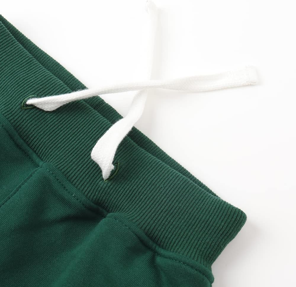 Spring&Gege Boys’ Active Jogger Sweatpants French Terry Sports Track Pants with Pockets - Image 2