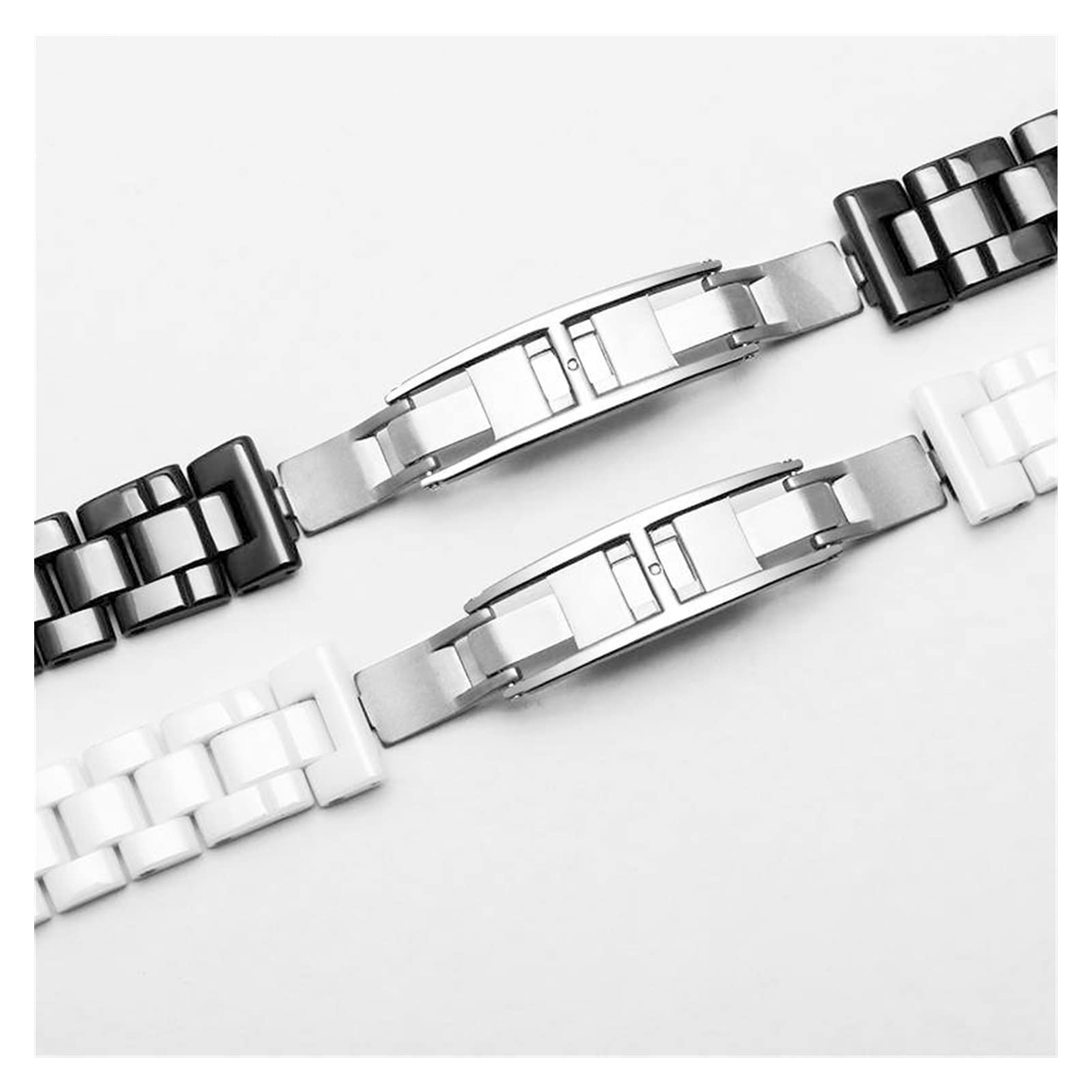Amazon.com: KUAIKUAI Bai Shi Wu - Correa de reloj de cerámica