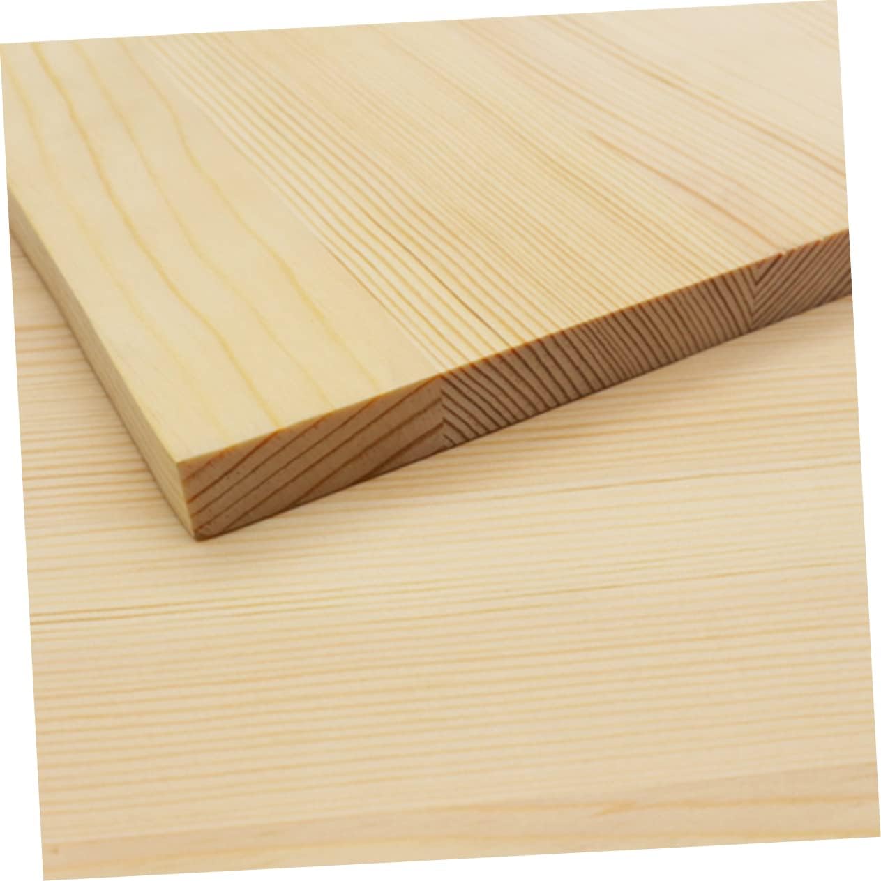 2pcs Wood Workbench Natural Rustic Wooden Planks for DIY Crafts Sculpture Base Clay Hand Home Decoration Easy to Use Durable Wood Board