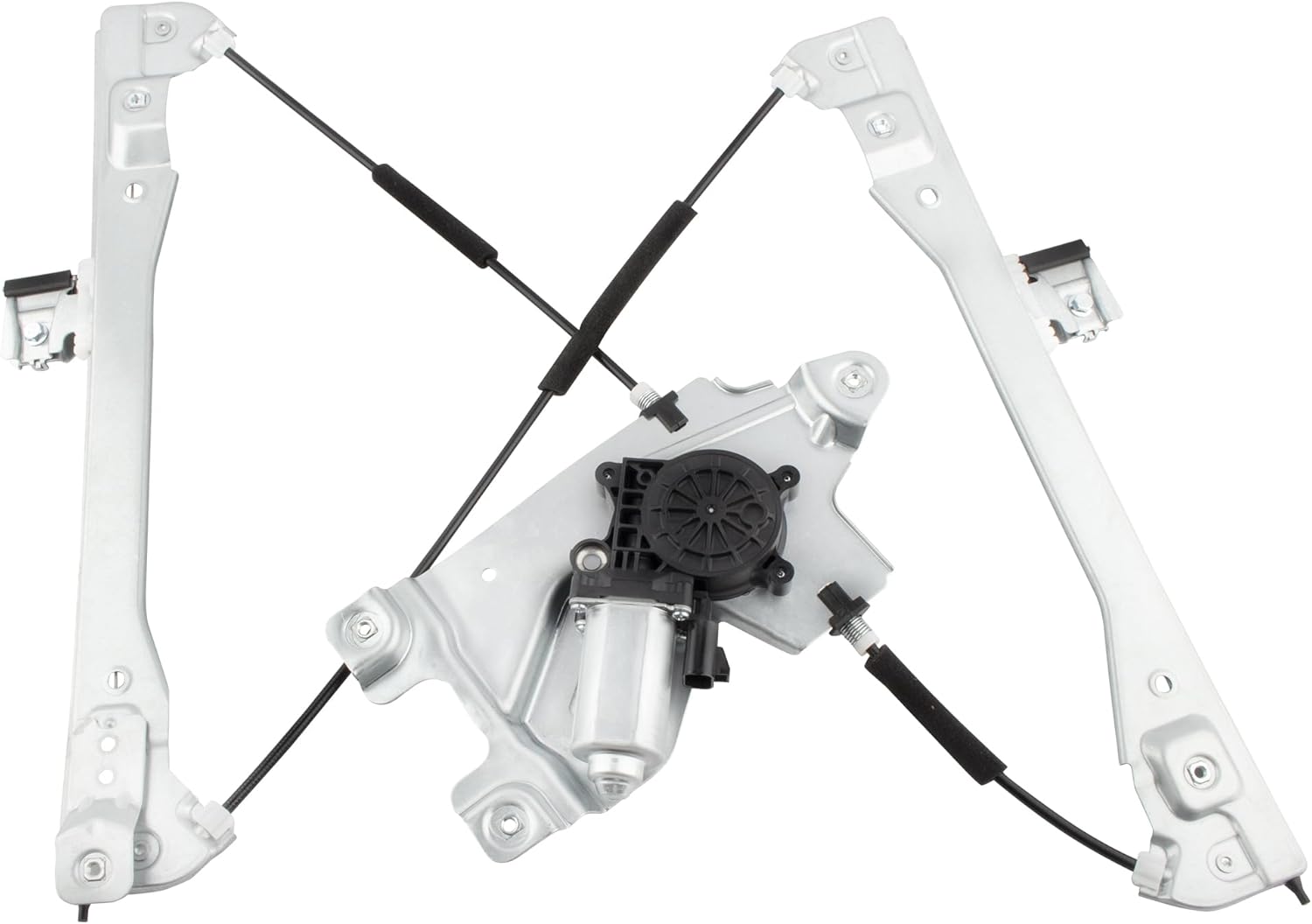 BOXI 751-720 Front Driver Side Power Window Regulator with Motor Fit for Chevrolet Equinox for GMC Terrain 2010-2011 Sport Utility/Silvery /22803199