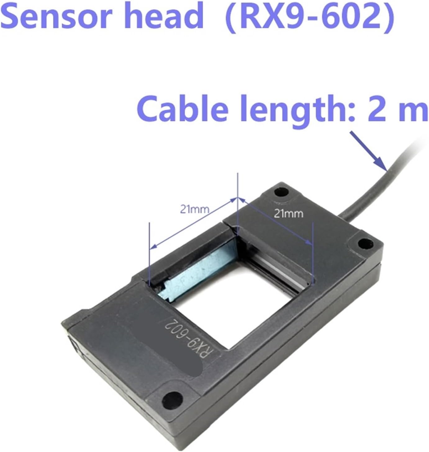 Optical Passage Confirmation Sensors RX9-602 RX9-610 Window Sensor NPN 12-24VDC(RX9-610)