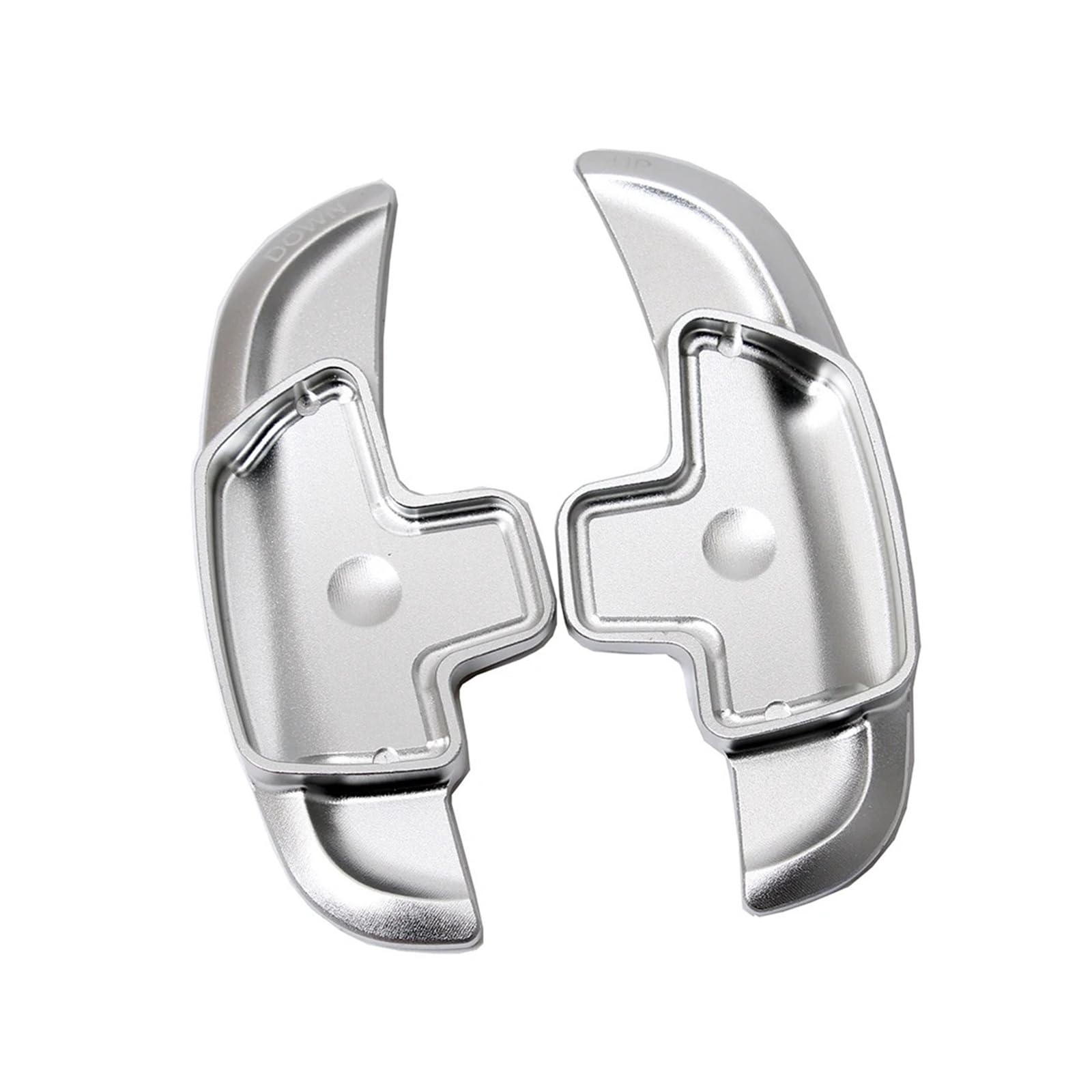 Zhangzhengyao Silver Car Steering Wheel Shifter Paddle For Benz For C E For Glc Class For W205 W213 X253 For C205 For A205 For C238 For S213 For C253 Car Steering Wheel Paddle(Silver)