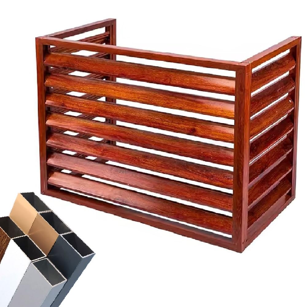 Cubierta de aluminio para aire acondicionado de 110x60x80 cm