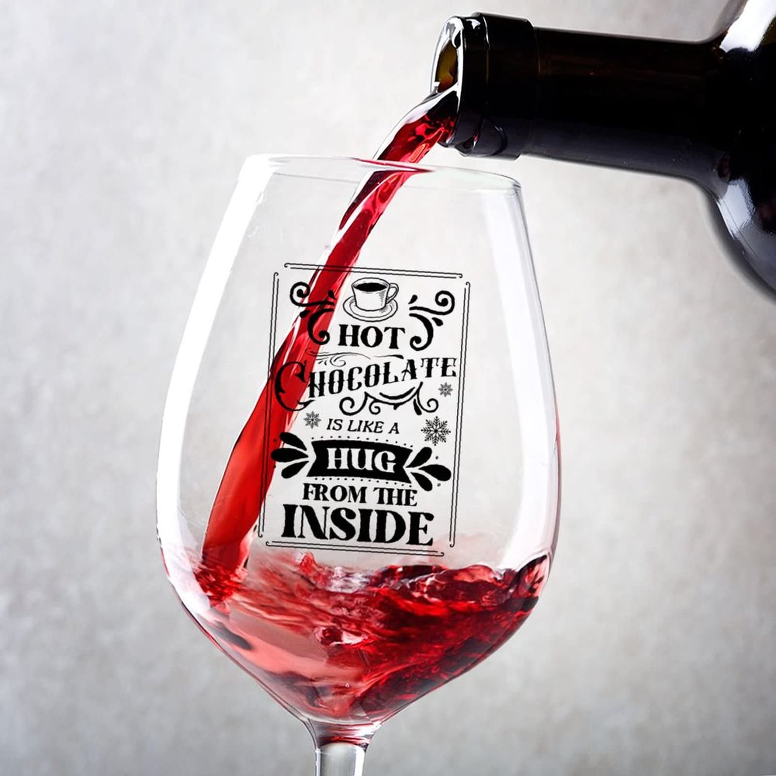 Verres à vin rouge en coffret cadeau idéal pour anniversaire de mariage