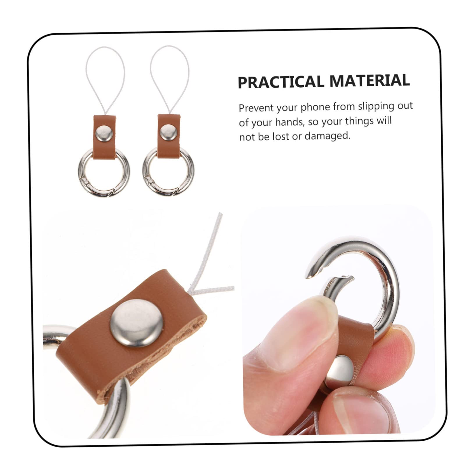 5 Series Lanyard De Teléfono Cuerda Colgante Para Móvil Y Pendiente Protección Antipérdida Decoración Para Teléfonos Móviles 2 Piezas X 5