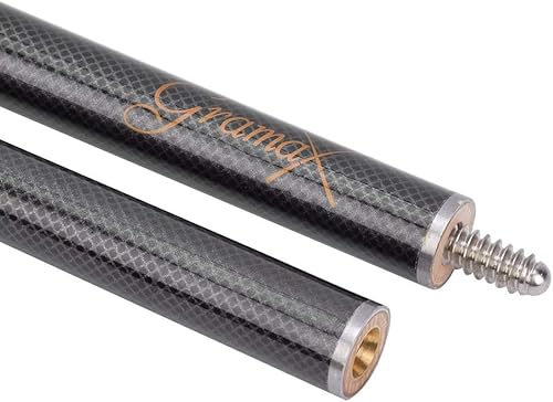 Miniatura 6 de Bnineteenteam 4 tacos de billar de 0.354 in, palo de billar de carbono, juego de billar, práctica para mesa de billar