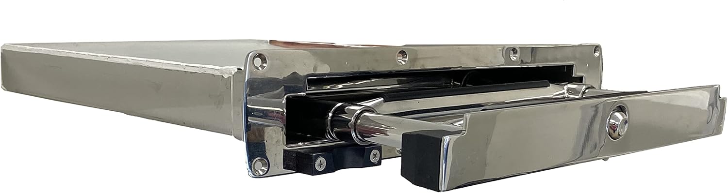 classAcustoms #77220103 Boat Ladder | 316 Stainless Steel | 3-Step Sliding Ladder | Pontoon, Pier & Dock Use