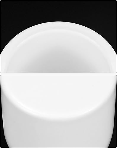 Miniatura 5 de QWORK Juego de 20 tapones de tubo de PVC, 20 unidades de 12 pulgada de grado de muebles SCH40, tapón de extremo externo, color blanco