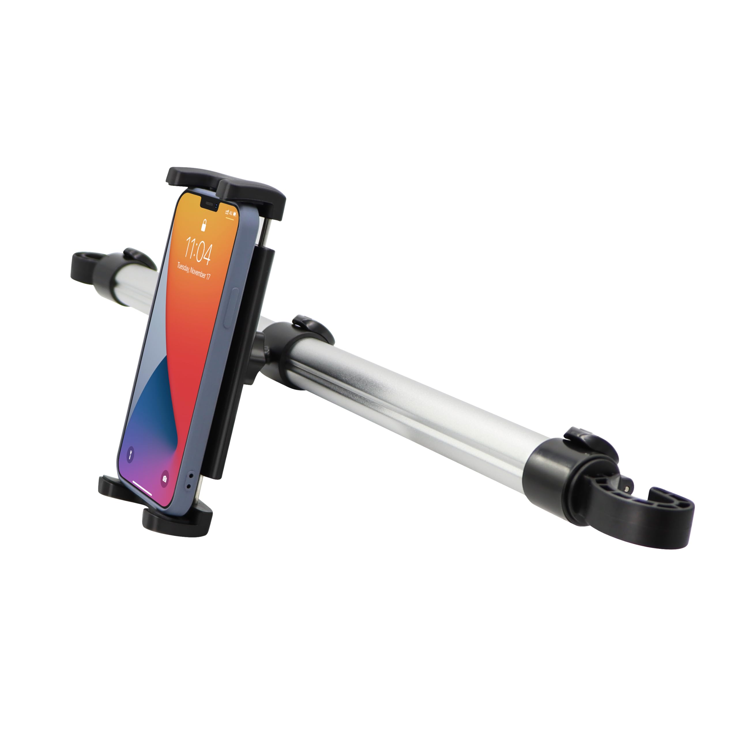 Tablet Halterung Auto Kopfstütze Mitte 4-13 Zoll Tablet Halter Auto Rücksitz Tablethalter zwischen Kopfstützen Hinten passt für iPad ipad Pro Switch Galaxy Tablet Holder Car Back Seat H3
