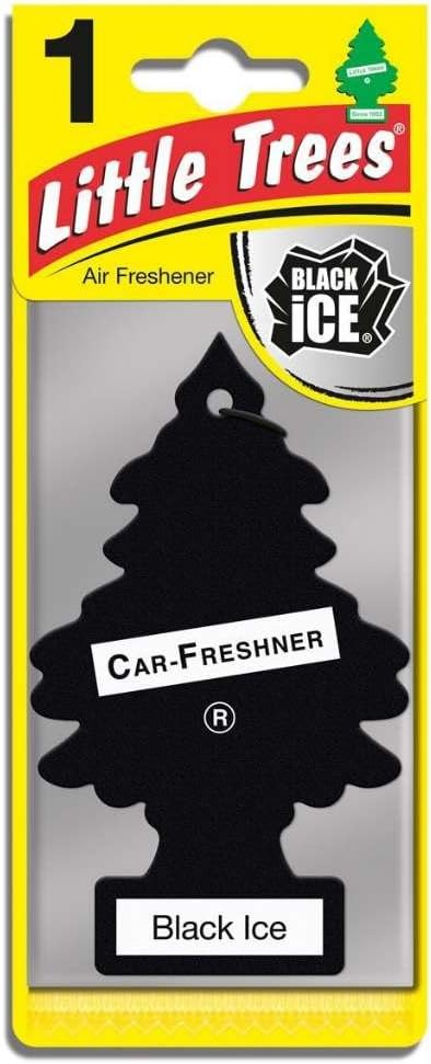 Little-Trees Black Ice Little Tree Air Freshener- 16 Pack