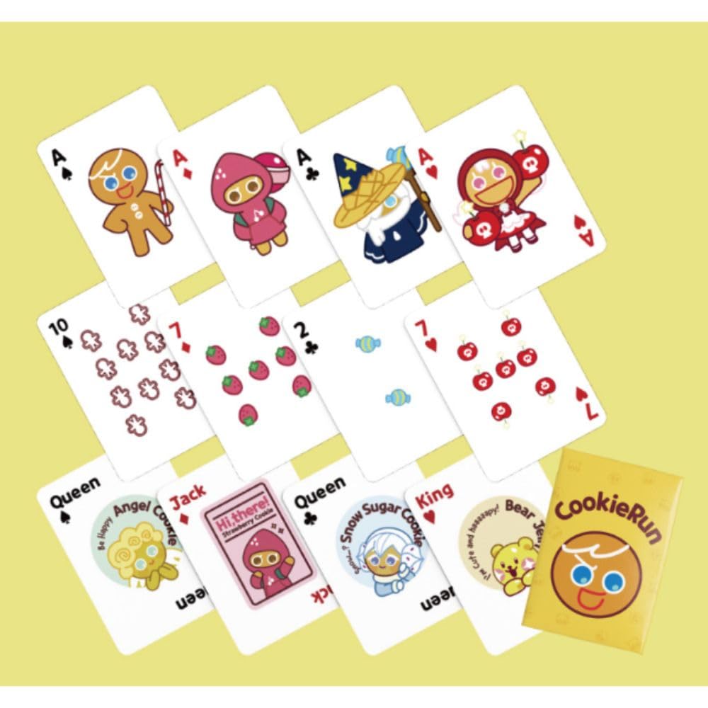 JL Corp. Cookie Run Playing Poker Card (Paper), Standard
