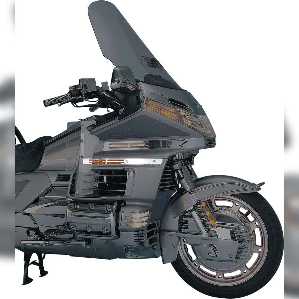 Show Chrome Accessories Chrome Fairing Marker Light Grilles