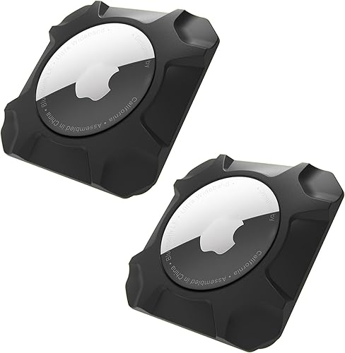 Miniatura 1 de GUANZHI Funda impermeable para AirTag para Apple Airtag, cinta adhesiva de doble cara 3M, funda protectora oculta para rastreador GPS, bicicleta,