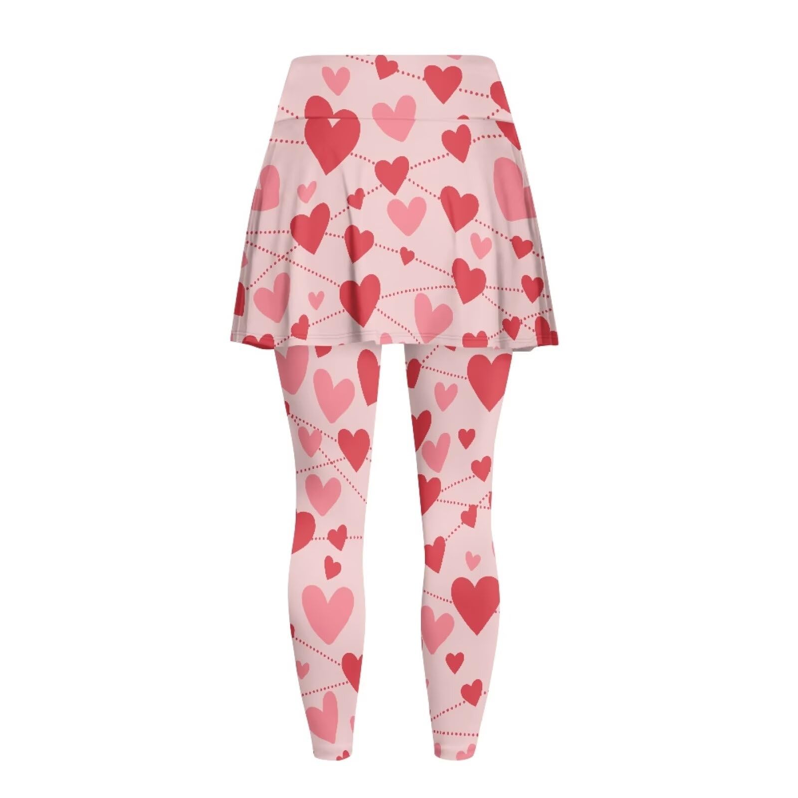 Biyejit Faldas con pantalones de yoga para mujer, falda de tenis de cintura alta con leggings, falda elástica 2 en 1, falda de tenis de golf, tallas XS a 3XL