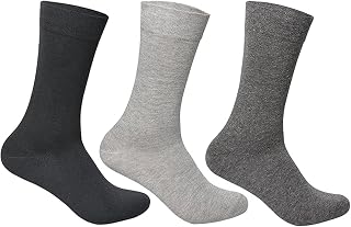 Supersox Formal/Office Calf Socks for Men Combo, Made With Breathable, Anti Odour & Moisture Absorbent Combed Cotton (Pack... Price In India