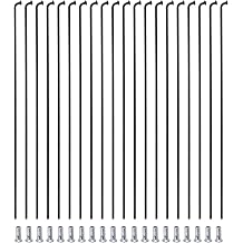 20Pcs 12G Bike Spokes,2.5x220mm