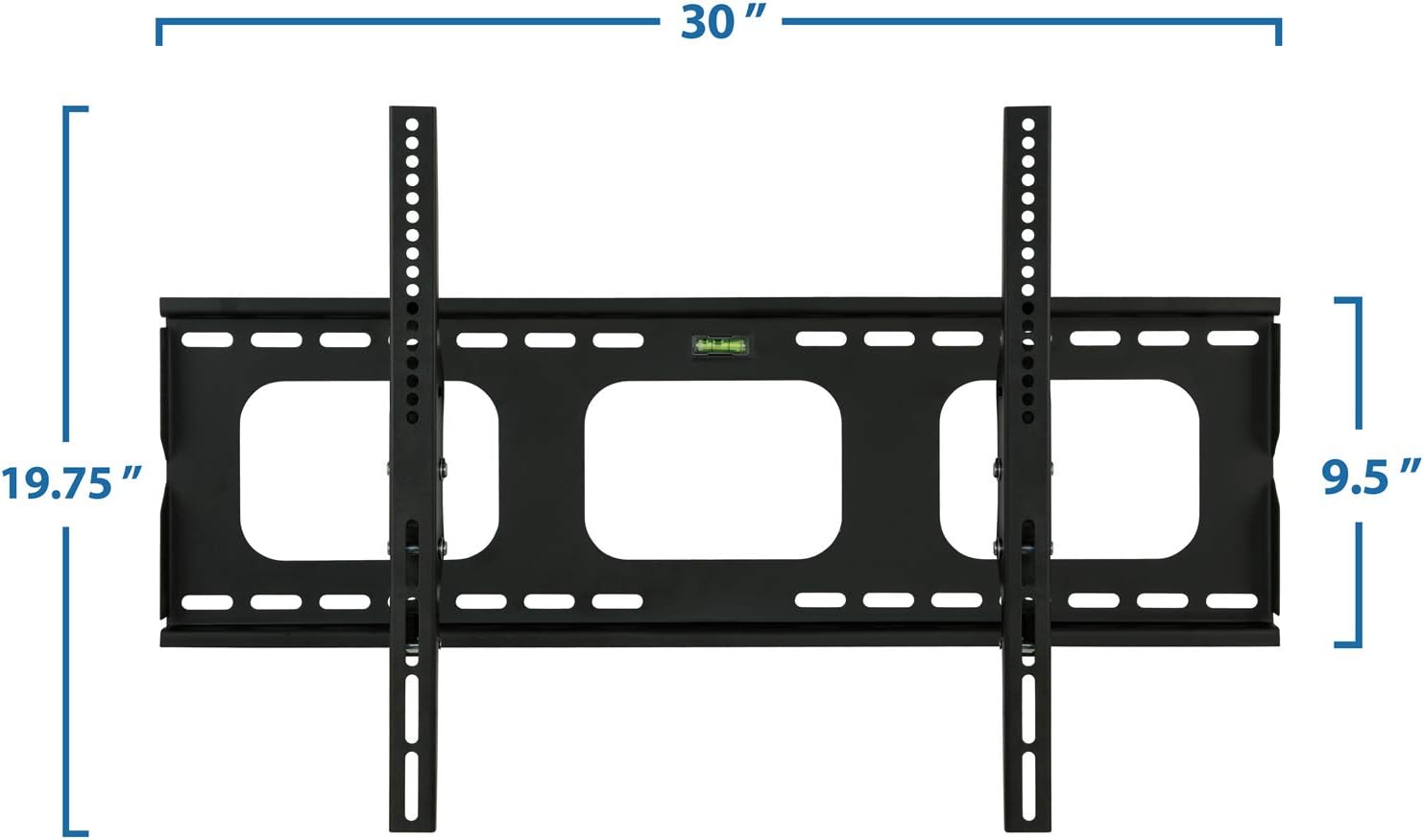 Mount-It! Tilting TV Wall Mount Bracket for 32-65 inch LCD, LED, Plasma Flat Screen TV| Universal Heavy Duty Television Mount with 175 lbs Load Capacity | 15 Degree Tilt, Max VESA 600x400