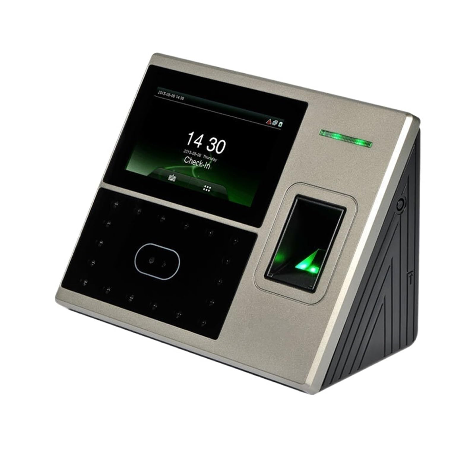 CVFRDD TCP/IP Fingerprint Face Attendance Machine Intelligent System Biometric Machine Clock Recorder(Uface800 ID 4G)