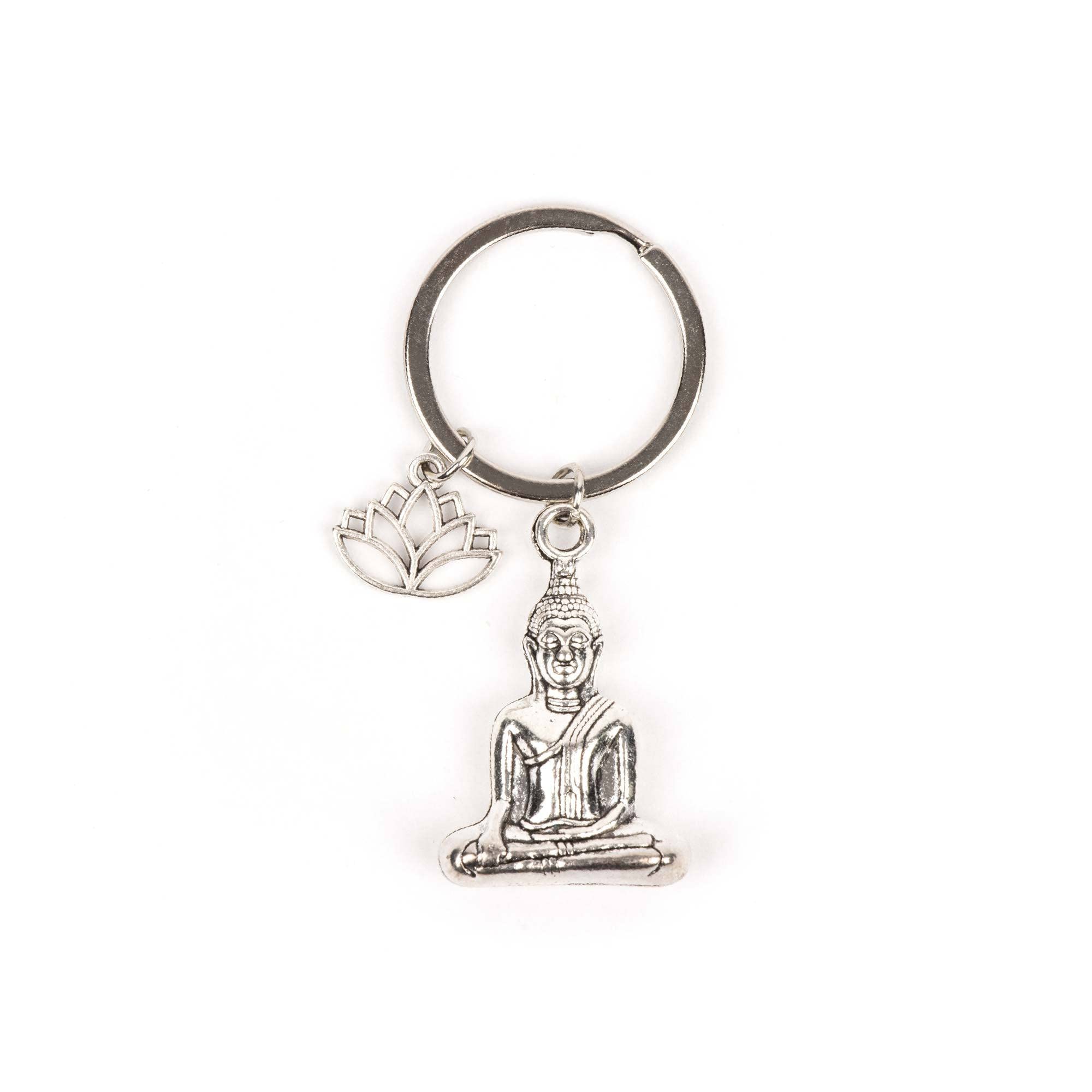 Myga Eco Unisex Buddha & Lotus Myga Keyring
