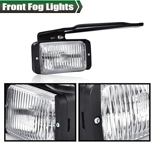 Miniatura 6 de GRAND ORANGE Luz antiniebla compatible con Chevy S10 1982-1997 y Chevy Blazer 1995-1997GMC Jimmy1988-1999 Chevy C1500 GMC C1500 GMC K1500 frontal LH