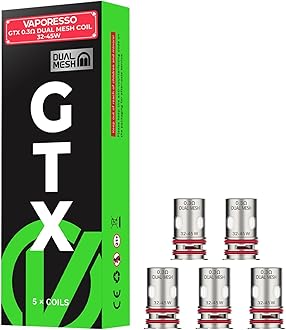 Vaporesso Target PM80 GTX Coils - 5 Pack [Mesh 0.3ohm]
