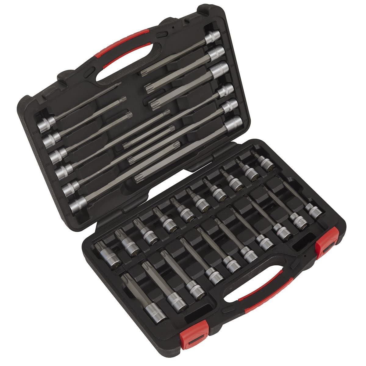 Sealey TRX-Star* Socket Bit Set 32pc 3/8""Sq Drive - Platinum Series