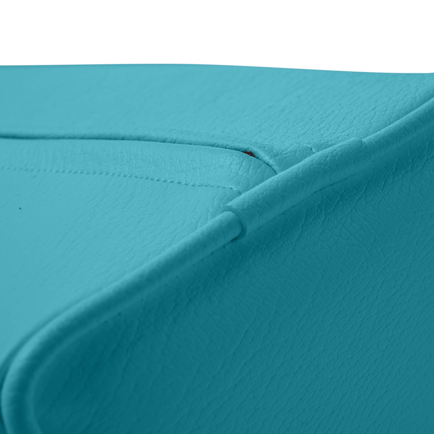 Pader Medi Tech Dreiviertelrolle I Knierolle aus Polyetherschaumstoff I Lagerungsrolle mit Kunstlederbezug und Kedernähten I 50 x 22 x 16 cm I in 20 Farben verfügbar (Agave)