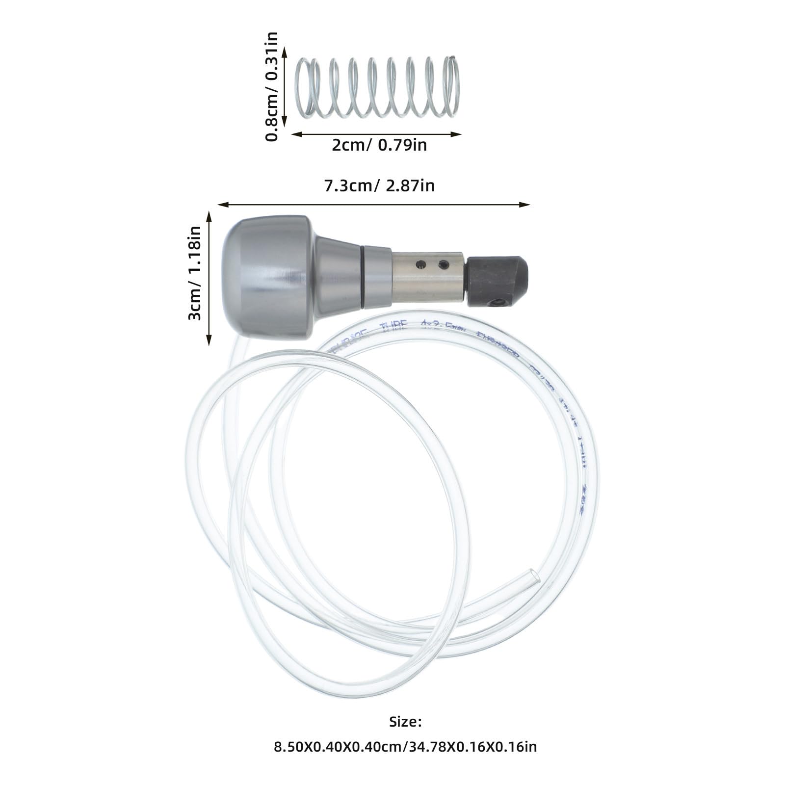 Garneck Pneumatisches Gravurhandstück für Schmuck und Metall, Silber