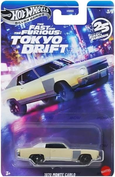 Hot Wheels Fast & Furious Tokyo Drift 1970 MONTE CARLO JKX07 - HNR88