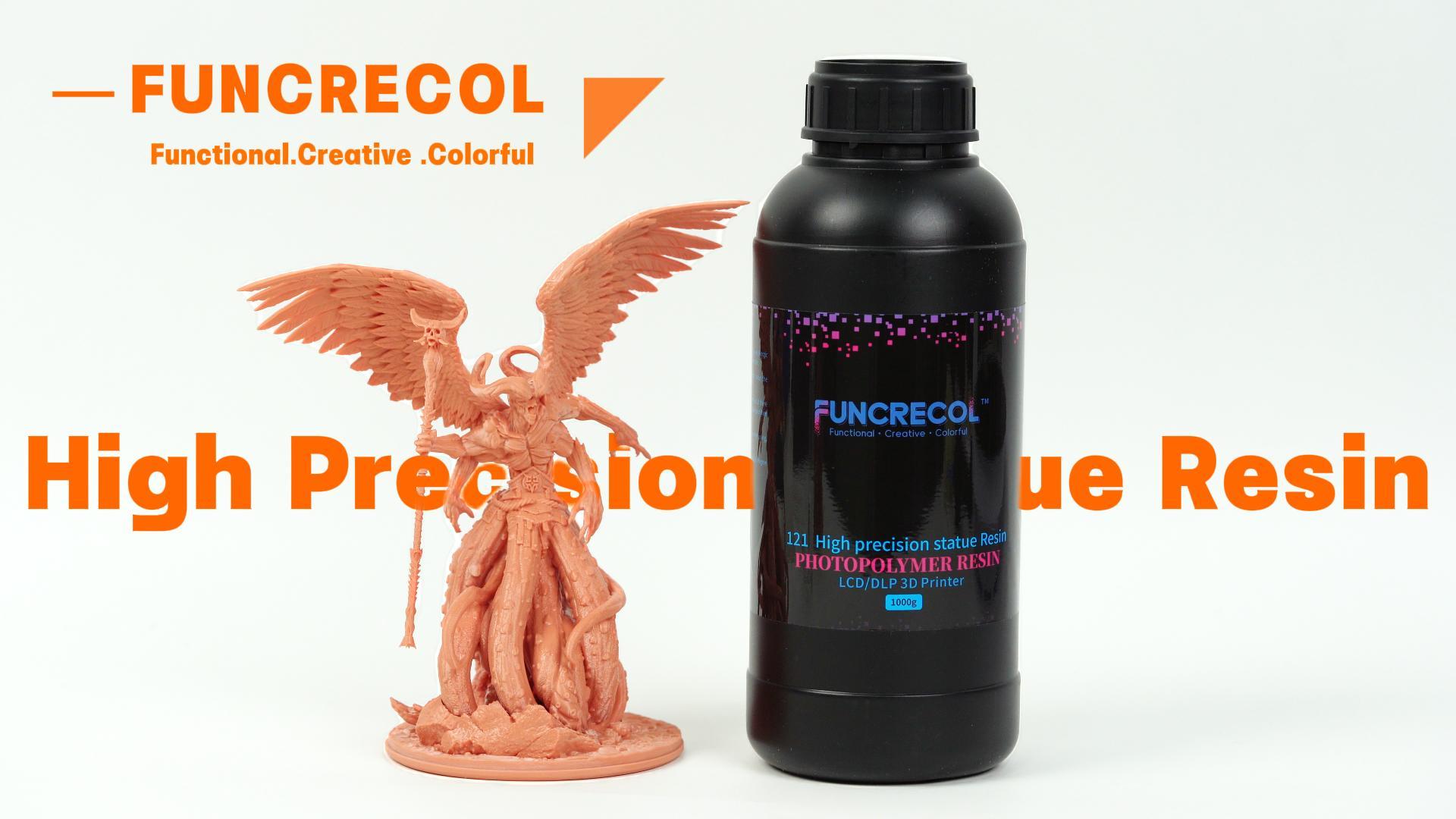 Image of 3D Printer Resin, Wear Resistant Resin for Miniatures, Ceramic-Matte Finish 16K Ultra-High Precision & Durable for LCD /DLP /MSLA Printing, Red Wax Resin 1KG | 16K High-Precision,Low-Odor,Matte Finish