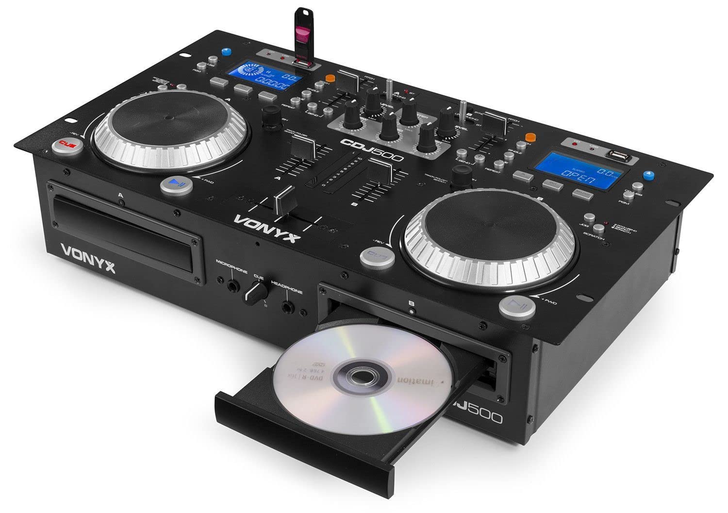 DJ CD Player DJ Mixer Combo CDMB5000 Dual Media Player, 42 OFF