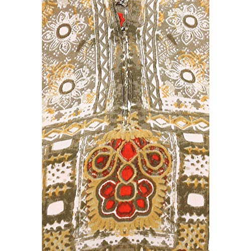 Image of BIBA Women's Synthetic Straight Kurta