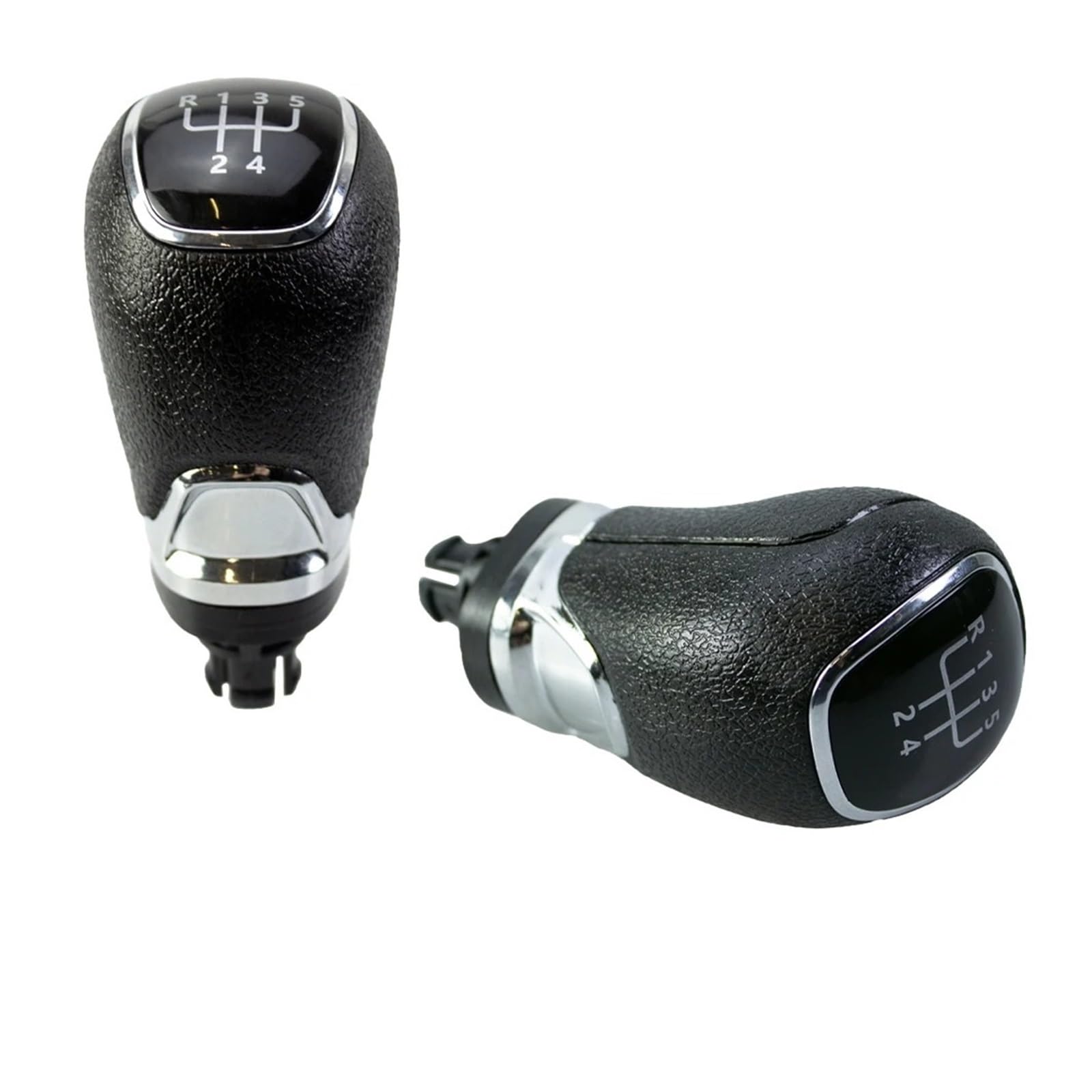 MKGKACVCPT Manual Shifter knob for Skoda for A7 Manual 5/6speed Transmission Shifter Handle Head Product Gear Shift Knob(Black 5 Speed)