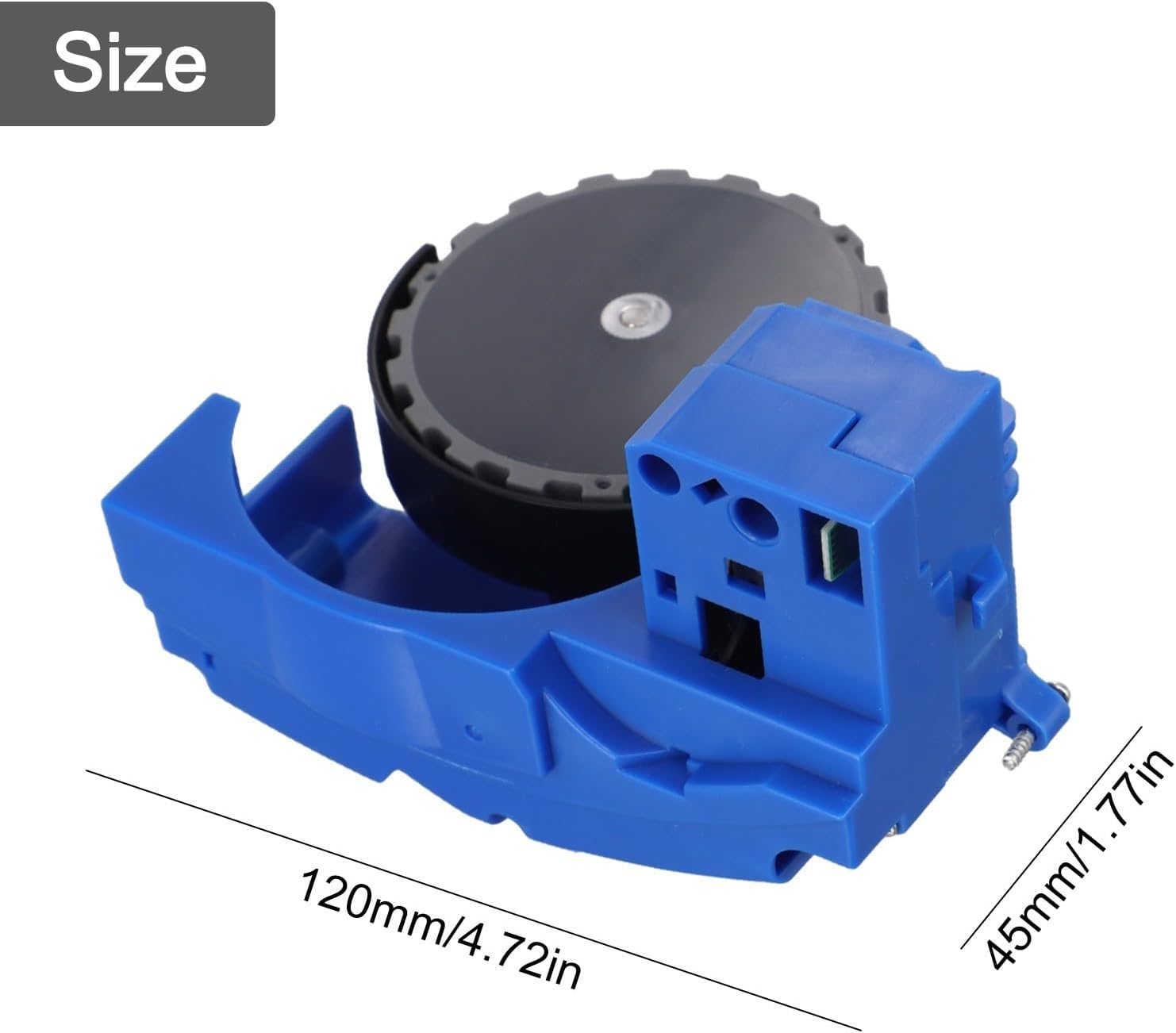 Replacement Left and Right Wheels Compatible with 5/6/7/8/9 Series Vacuum Robot, ABS Material for Smooth Navigation and Enhanced Cleaning Performance in Home and Office