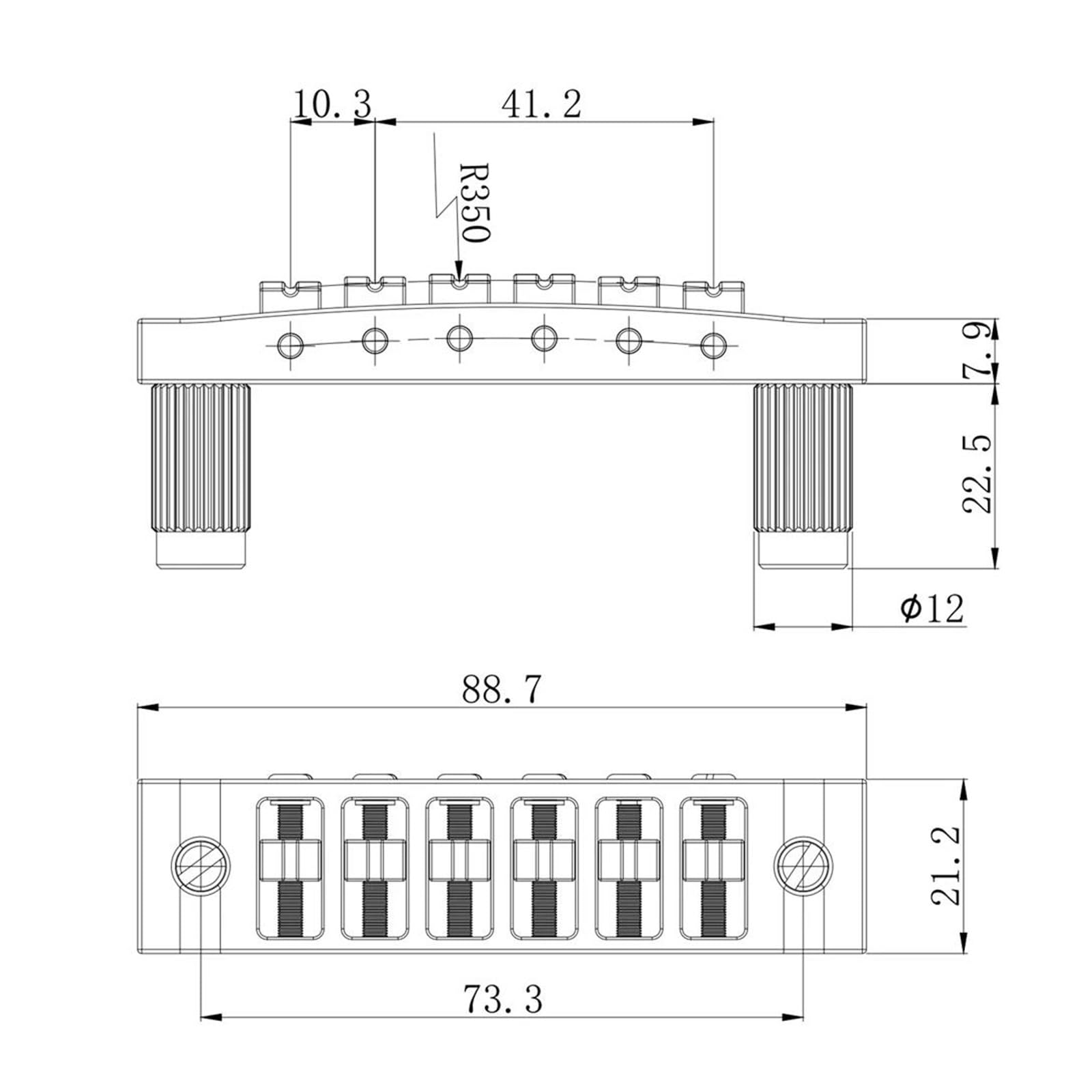 Accesorios De Puente De Guitarra Eléctrica Para Principiantes Instrumentos Profesionales | Puente de guitarra(CR)
