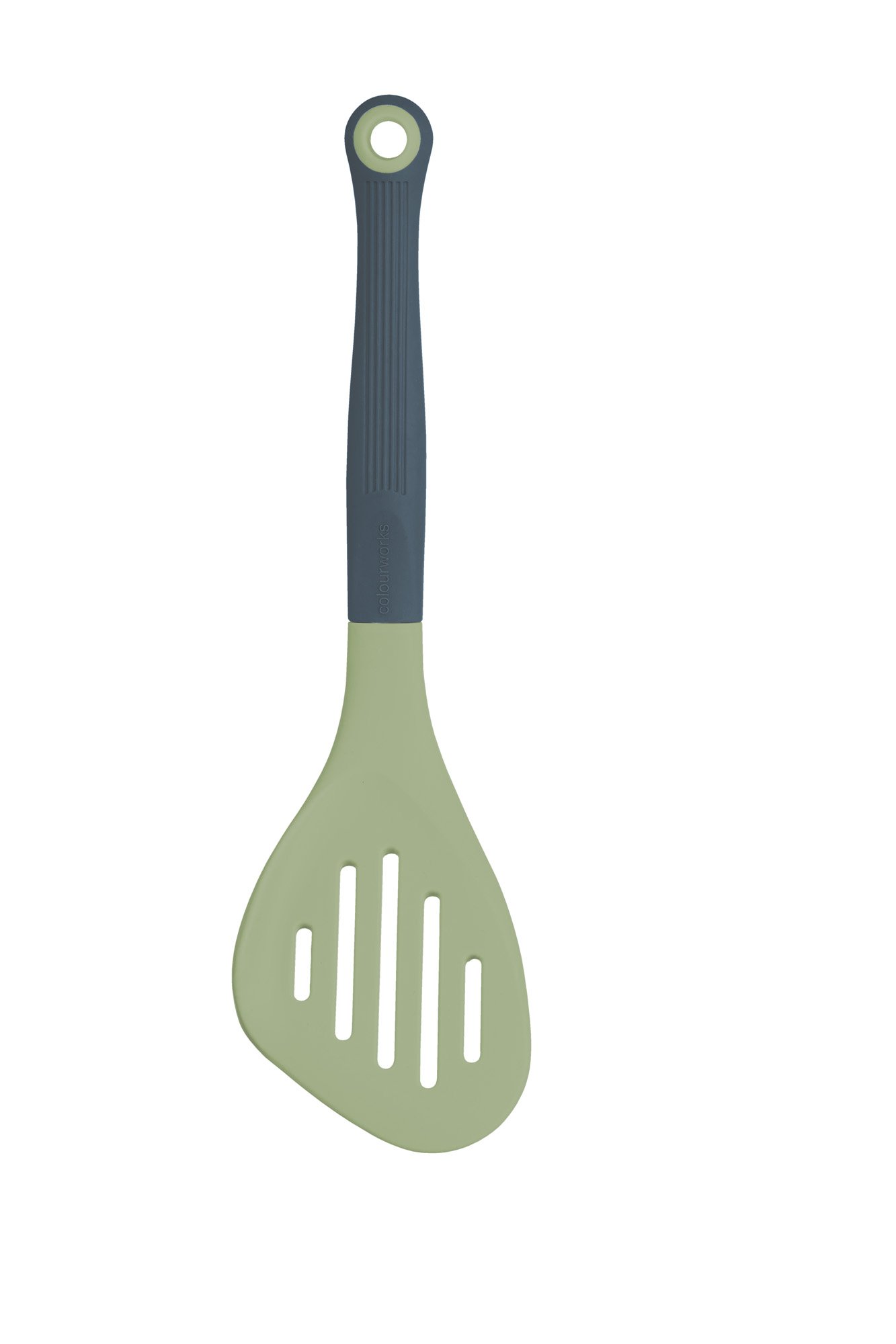 ColourworksClassics 28.5cm Multi Function Silicone Turner, Sage, Carded