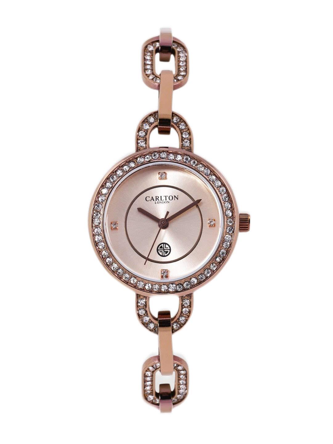 Carlton london Analog Rose Gold Dial Womens Watch-CL019BRoB (B08L21BKVD) Amazon Price History, Amazon Price Tracker