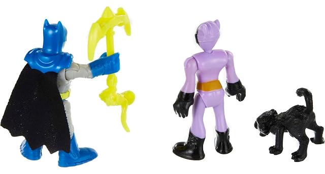 Foto 2 de 7 de Fisher-Price Imaginext DC Super Friends Surtido Figuras Batman & Catwoman