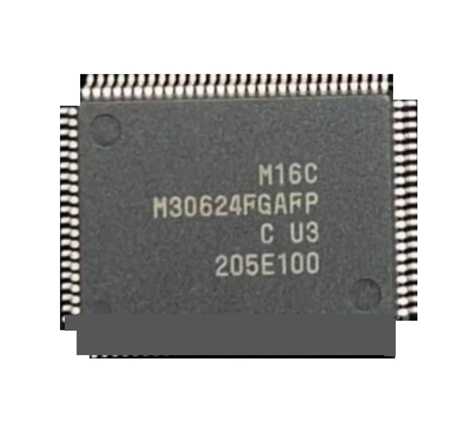 M30624FGAFP circuit intégré haute performance M16C62P QFP 5 unités - 2