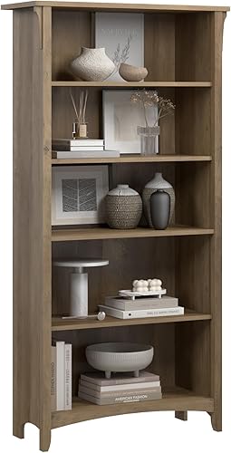 Bush Furniture, Salinas - Estantería alta de 5 niveles