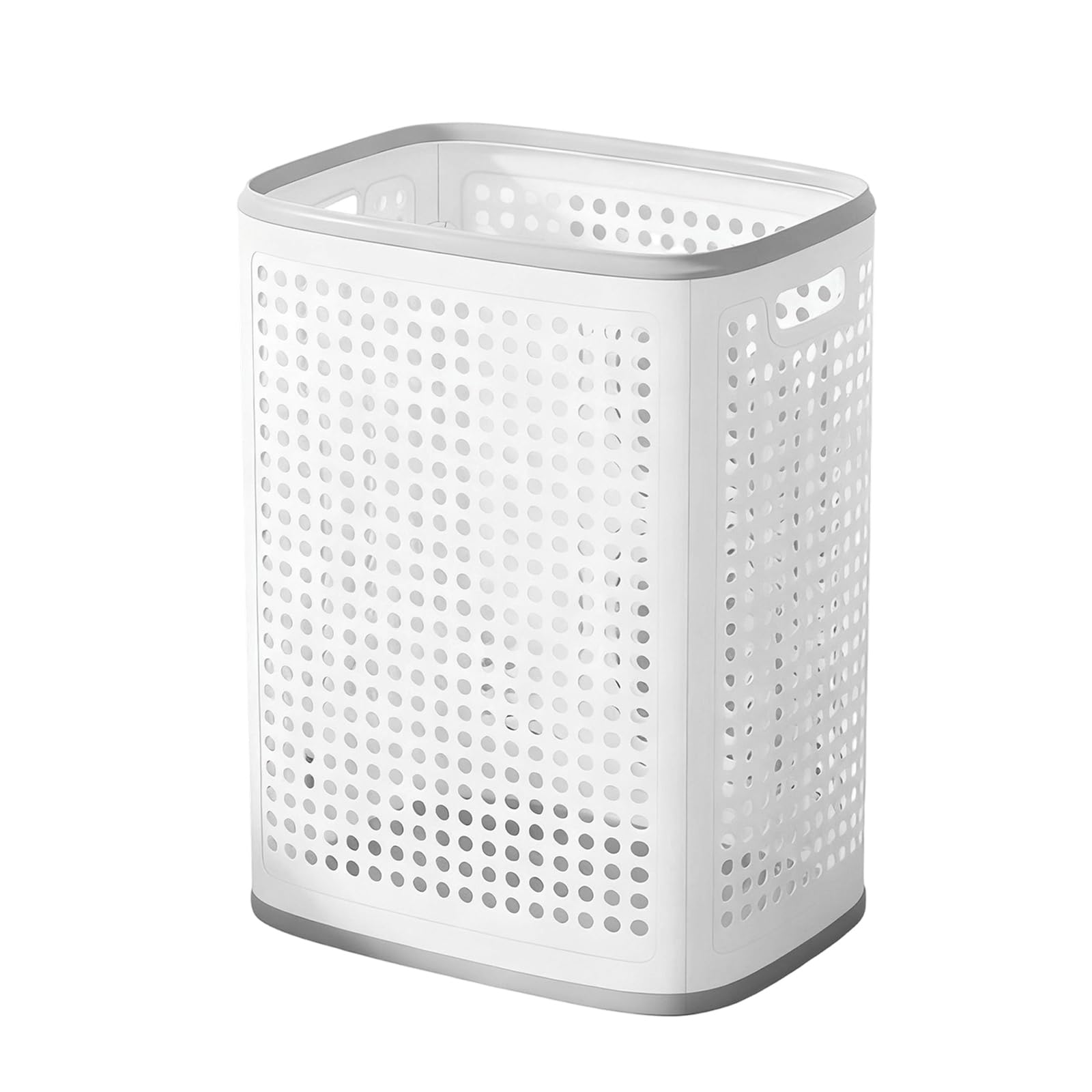 Tsophreniq Modern Laundry Storage Bin Large Size Sturdy PP Ventilated for Apartments Portable Modern Storage Basket