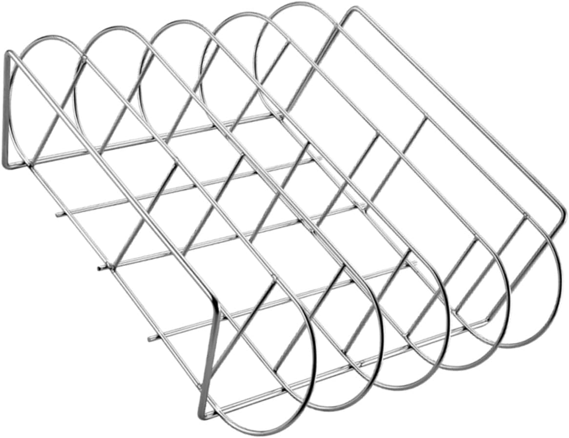 Bbq Accessories Heavy Duty Grill Rib Rack Sturdy Steak Rack for Barbecuing